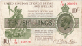 Treasury 10 Shillings, from 1922